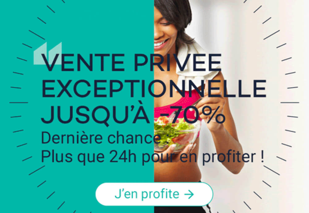 Newsletter Fitnext Vente Privée